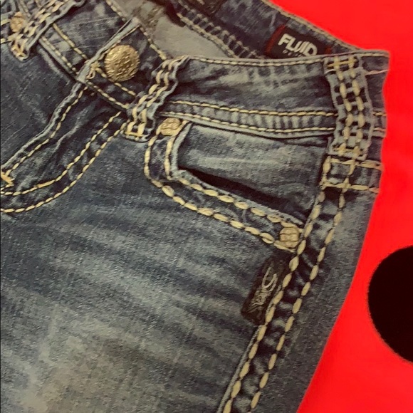 Silver Capri jeans - Picture 3 of 5